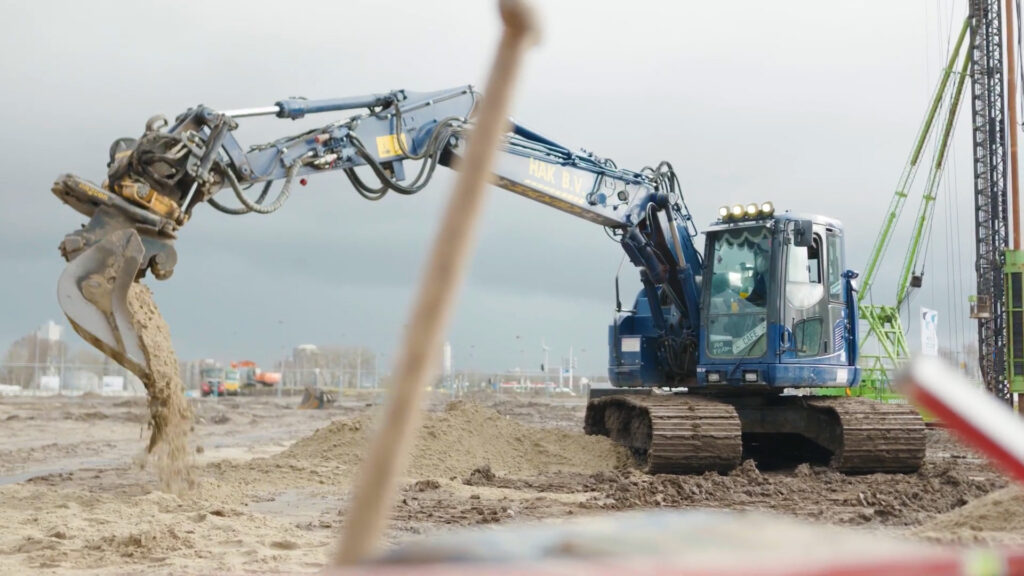 Parkstad Rotterdam Blok S Graafmachine